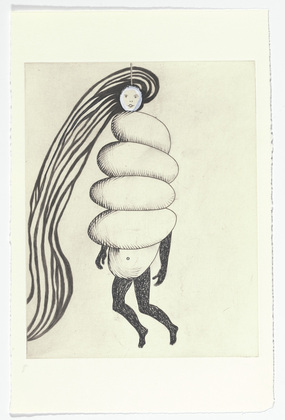 Louise Bourgeois. Spiral Woman, plate 2 of 7, from the portfolio, La R&eacute;paration. 2002