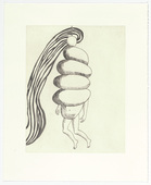 Louise Bourgeois. Spiral Woman, plate 2 of 7, from the portfolio, La R&eacute;paration. 2001