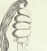 Louise Bourgeois. Spiral Woman, plate 2 of 7, from the portfolio, La R&eacute;paration. 2001