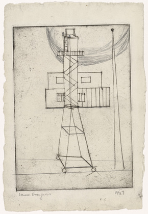 Louise Bourgeois. Pont Transbordeur. 1946-1947
