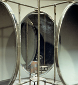 Louise Bourgeois. Untitled (Chair and Three Mirrors) [detail]. 1998