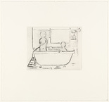 Louise Bourgeois. Untitled, plate 5 of 14, from the portfolio, Autobiographical Series. 1993