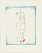 Louise Bourgeois. The Couple, plate 5 of 7, from the portfolio, La R&eacute;paration. 2003