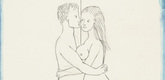 Louise Bourgeois. The Couple, plate 5 of 7, from the portfolio, La R&eacute;paration. 2003