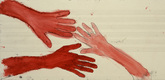 Louise Bourgeois. Untitled (no. 13) in 10 AM Is When You Come to Me (set 9), from the series of installation sets (1-10). 2007