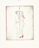 Louise Bourgeois. The Couple, plate 5 of 7, from the portfolio, La R&eacute;paration. 2003
