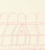 Louise Bourgeois. The Happy House, plate 7 of 7, from the portfolio, La R&eacute;paration. 2002