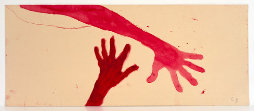 Louise Bourgeois. Untitled (no. 10) in 10 AM Is When You Come to Me (set 6), from the series of installation sets (1-10). 2006