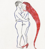 Louise Bourgeois. The Couple, plate 5 of 7, from the portfolio, La R&eacute;paration. 2003