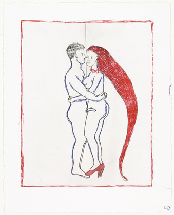 Louise Bourgeois. The Couple, plate 5 of 7, from the portfolio, La R&eacute;paration. 2003