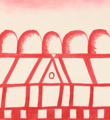 Louise Bourgeois. The Happy House, plate 7 of 7, from the portfolio, La R&eacute;paration. 2002