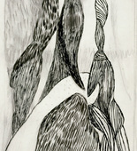 Louise Bourgeois. The Three Graces, study for Les Trois F&eacute;es. 1948