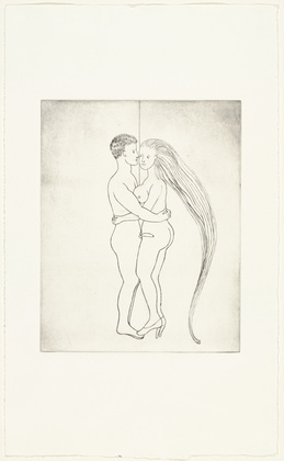 Louise Bourgeois. The Couple, plate 5 of 7, from the portfolio, La R&eacute;paration. 2003
