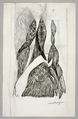 Louise Bourgeois. The Three Graces, study for Les Trois F&eacute;es. 1948