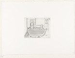 Louise Bourgeois. Untitled, plate 5 of 14, from the portfolio, Autobiographical Series. 1993