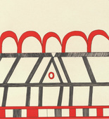 Louise Bourgeois. The Happy House, plate 7 of 7, from the portfolio, La R&eacute;paration. 2003