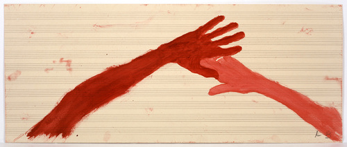 Louise Bourgeois. Untitled (no. 5) in 10 AM Is When You Come to Me (set 9), from the series of installation sets (1-10). 2007