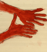 Louise Bourgeois. Untitled (no. 15) in 10 AM Is When You Come to Me (set 8), from the series of installation sets (1-10). 2006