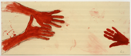 Louise Bourgeois. Untitled (no. 15) in 10 AM Is When You Come to Me (set 8), from the series of installation sets (1-10). 2006