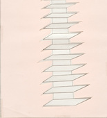 Louise Bourgeois. Untitled, plate 3 of 8, from the maquette of the illustrated book, the puritan. 1990