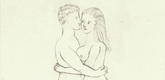 Louise Bourgeois. The Couple, plate 5 of 7, from the portfolio, La R&eacute;paration. 2001