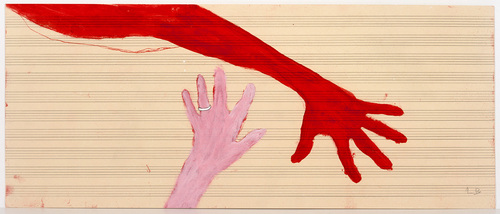 Louise Bourgeois. Untitled (no. 10) in 10 AM Is When You Come to Me (set 3), from the series of installation sets (1-10). 2006