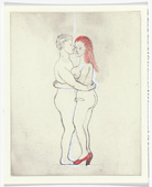 Louise Bourgeois. The Couple, plate 5 of 7, from the portfolio, La R&eacute;paration. 2001