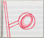 Louise Bourgeois. Untitled, no. 16 of 32, from the sketchbook, Memory Traces 1. 2002