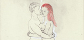 Louise Bourgeois. The Couple, plate 5 of 7, from the portfolio, La R&eacute;paration. 2001
