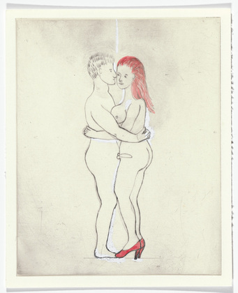 Louise Bourgeois. The Couple, plate 5 of 7, from the portfolio, La R&eacute;paration. 2001