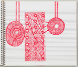 Louise Bourgeois. Untitled, no. 19 of 32, from the sketchbook, Memory Traces 1. 2002