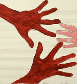 Louise Bourgeois. Untitled (no. 22) in 10 AM Is When You Come to Me (set 9), from the series of installation sets (1-10). 2007