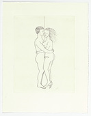 Louise Bourgeois. The Couple, plate 5 of 7, from the portfolio, La R&eacute;paration. 2003
