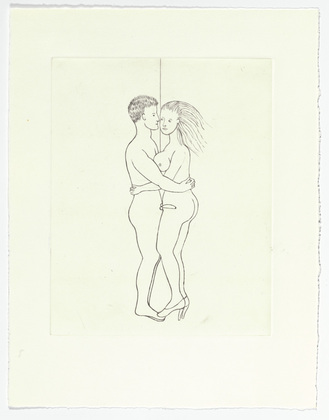Louise Bourgeois. The Couple, plate 5 of 7, from the portfolio, La R&eacute;paration. 2003