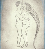 Louise Bourgeois. The Couple, plate 5 of 7, from the portfolio, La R&eacute;paration. 2003