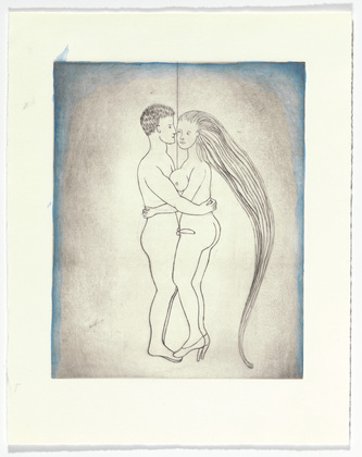 Louise Bourgeois. The Couple, plate 5 of 7, from the portfolio, La R&eacute;paration. 2003