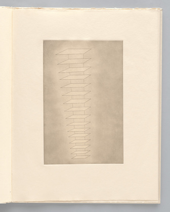 Louise Bourgeois. Untitled, plate 3 of 8, from the illustrated book, the puritan. 1990