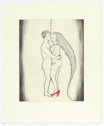 Louise Bourgeois. The Couple, plate 5 of 7, from the portfolio, La R&eacute;paration. 2003