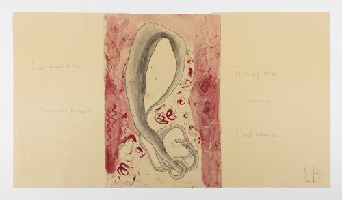 Louise Bourgeois. Untitled, no. 3 of 3, from the series, The Voice Says Yes. 2009
