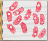 Louise Bourgeois. Untitled, no. 1 of 32, from the sketchbook, Memory Traces 2. 2002