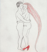 Louise Bourgeois. The Couple, plate 5 of 7, from the portfolio, La R&eacute;paration. 2003