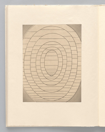 Louise Bourgeois. Untitled, plate 5 of 8, from the illustrated book, the puritan. 1990