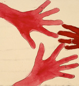 Louise Bourgeois. Untitled (no. 22) in 10 AM Is When You Come to Me (set 8), from the series of installation sets (1-10). 2006
