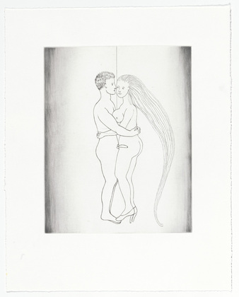 Louise Bourgeois. The Couple, plate 5 of 7, from the portfolio, La R&eacute;paration. 2003