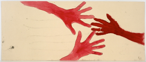 Louise Bourgeois. Untitled (no. 22) in 10 AM Is When You Come to Me (set 8), from the series of installation sets (1-10). 2006