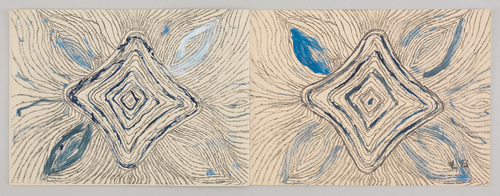 Louise Bourgeois. Untitled, no. 3, in Nothing to Remember (set 2), from the series of folio sets (1-6). 2004-2006