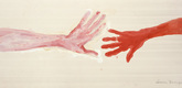 Louise Bourgeois. Untitled (no. 11) in 10 AM Is When You Come to Me (set 10), from the series of installation sets (1-10). 2007