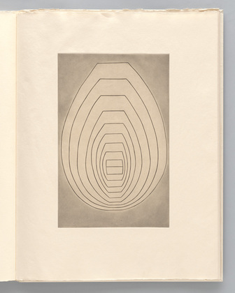 Louise Bourgeois. Untitled, plate 7 of 8, from the illustrated book, the puritan. 1990