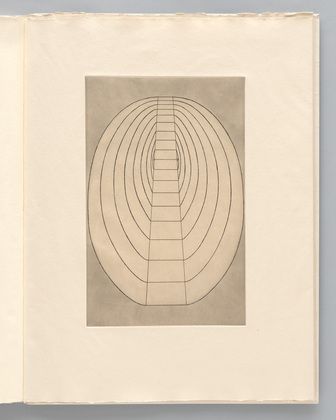 Louise Bourgeois. Untitled, plate 8 of 8, from the illustrated book, the puritan. 1990
