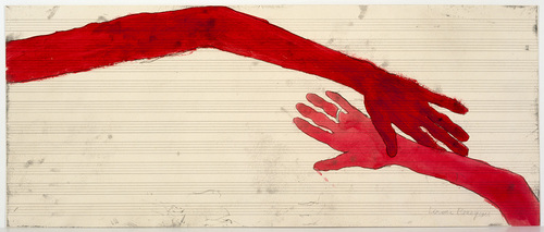 Louise Bourgeois. Untitled (no. 9) in 10 AM Is When You Come to Me (set 5), from the series of installation sets (1-10). 2006
